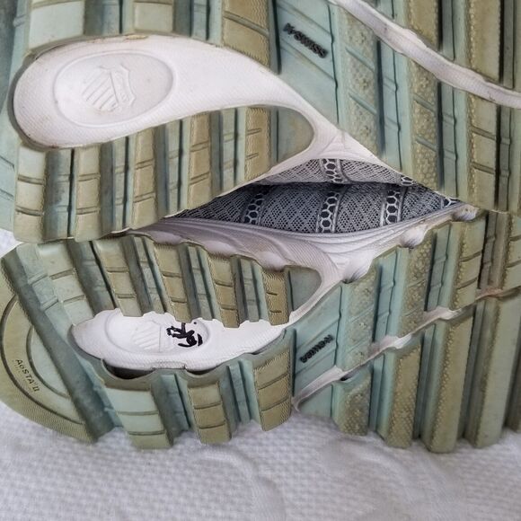 K-Swiss Tubes Sneakers Gray Athletic Shoes Women's Size 7 - Picture 14 of 16